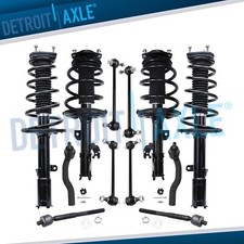 12pc Front Rear Struts Coil Spring Tie Rod Sway Bar for 2007 - 2011 Toyota Camry picture