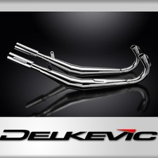 Yamaha RD350LC 1980-1983 - Delkevic Chrome Expansion Chambers picture