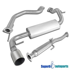 Fits 1988-1991 Honda CRX Hatchback 3Dr Catback Muffler Exhaust picture