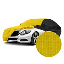 For Ferrari 348 Spider 94-95 Car Cover Satin Stretch Indoor Velocity Yellow picture