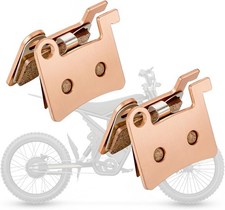 2PCS Disc Brake Pads Copper Metal Sintering Braking for GT73 Electric Dirt Bike picture