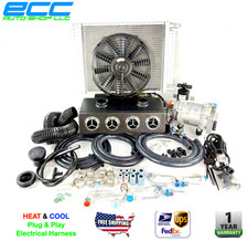 A/C KIT ELECTRIC 12 VOLTS HEAT & COOL 404 WITH 2 AUXILIARY DEFROSTER VENT picture