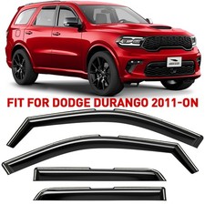 Rain Guards Vent Visors Shade for 2011-2026 Dodge Durango SHATTERPROOF picture
