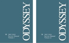 2007-2010 Honda Odyssey Factory Shop Service Manual picture