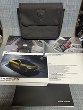 2024 Lamborghini URUS PERFORMANTE Owners Manual WITH CASE 24 Like New picture