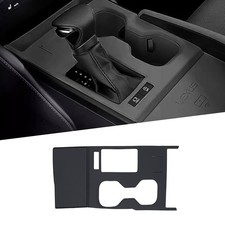 Car Center Gear Shift Panel Cover Trim Silicone Black for Lexus ES 2022-2025 picture