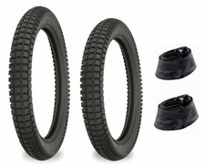Shinko 2.75-21 & 3.50-18 SR241 Tires & Tubes 74-78 XL125/XL175,78-81 DT125/DT175 picture