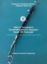 2002-5 Thunderbird Convertible Window Regulator Repair kit Front Passenger picture