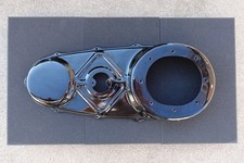 V-TWIN 42-3754 - Replica Outer Primary Cover Gloss Black - 1941-54 FL, W/GASKET picture