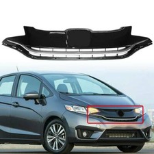 For Honda FIT 2015 2016 2017 Front Bumper Grill Grille Assembly ABS Chrome&Black picture