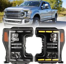 LED Headlights For 2017-2019 Ford F250 F350 F450 F550 Super Duty w/Sequential picture