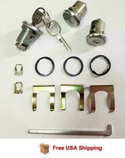 Fits 1968-1969 Camaro  Door & Trunk Lock set with GM Keys  picture