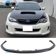 Fits 11-14 Subaru Impreza WRX STI CS1 Style JDM Front Bumper Lip Splitter PU picture