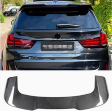 ABS Carbon Fiber Printed Rear Roof Spoiler Wing for BMW F15 F85 X5 2014-2018 picture
