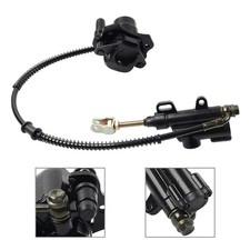 Hydraulic Rear Disc Brake Caliper + Master Cylinder Brake System Kit Motorcycle picture
