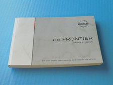 Used 2016 Nissan Frontier Factory Owners Owner's Manual picture