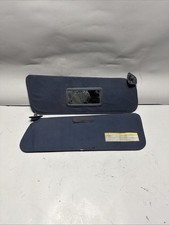 1988-1998 Sun Visors Chevy Silverado GMC Sierra 1500 2500 pair BLUE OEM READ picture