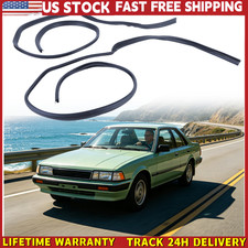 Right & Left Front Roof Side Rail Weatherstrip Set For Toyota AE86 Corolla picture