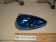 Grimes A-4174 vintage blue recognition light 24vdc picture