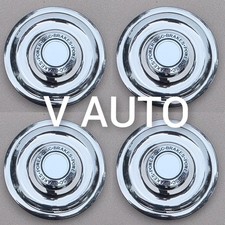 4 PCS CHEVY CAMARO CORVETTE CHEVELLE RALLY WHEEL POWER DISK BRAKES CENTER CAPS picture