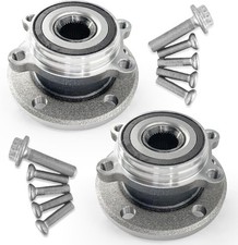 FWD/AWD Front Pair Wheel Bearing Hub Assembly Audi A3 Q3 TT 2006-2013 picture