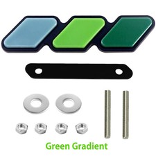 Tri-color 3 Grille Badge Emblem For 2018 2019 Toyota Tacoma TRD 4Runner Tundra picture