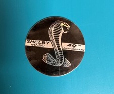 Shelby 40th Anniversary Steering Wheel Emblem/Wheel Cap Emblem picture