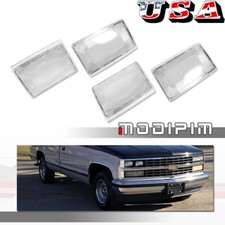 For 1988-93 C K 1500 2500 3500 Suburban Blazer Clear Parking Corner Signal Light picture