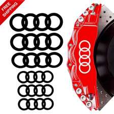 Audi Brake Caliper High Temp Vinyl Decal Stickers Automotive Quattro RS Sport picture