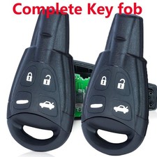 2x For Saab 93 95 9-3 9-5 Keyless Smart Prox Remote Car Key Fob LTQSAAM433TX picture
