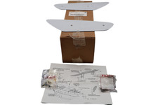 68050026AA NEW OEM 2008-2010 DODGE VIPER SRT-10 TAIL GATE WING END PLATE KIT picture