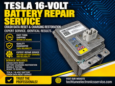 Tesla 16V Battery Repair & Restoration Service picture