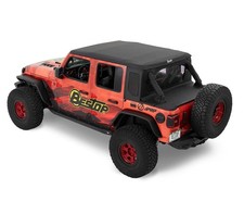 Bestop 80100-17 TrekTop HalfTop Accessory Black Twill for 18-23 Wrangler JL 4DR picture