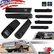 FORD Truck 8pc SMOKE F100 F150 F250 78 79 1978 1979 Tail Light Front Side Marker picture