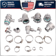 10Pcs Aluminum Coolant Water Radiator Hose Connectors For BMW B48 Engine picture
