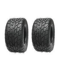 Two 16x8x7 16x8-7 Street Tire For 110cc 125cc Quad ATV Go Kart Taotao Coolster picture