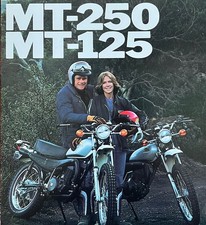 1976 Honda MT250 MT125 6-page glossy sales brochure-literature MT-250 MT-125 OEM picture