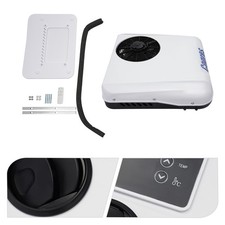 12V 8800BTU RV Truck Cab Air Conditioner A/C For Trucks RVs Rooftop Evaporator picture