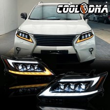 2x Upgrade LED Headlights Sequential Turn For 2009-2015 Lexus RX270 RX350 RX450h picture