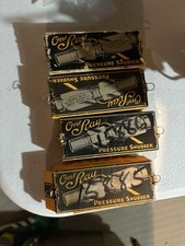Vintage One Day Ray Pressure Snubber Lot of 4 w/ Boxes Untested AS-IS picture