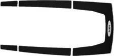 WSM Self Adhesive Deck Traction Mats 92-00 Polaris SL 650/700/750/780/900/1050 picture