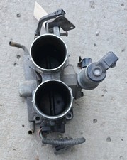 1994 Ford F150 5.8L Throttle Body Valve Assembly Dual Used F4TE-CC picture