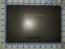2004 Mercedes Benz SLR Mc Laren Brochure  picture