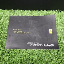 ORIGINAL Ferrari 599 GTB Fiorano Owner's Manual, U.S. Version Model Year 2009 picture
