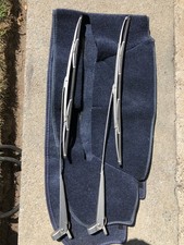 1972-1989 Mercedes Benz R107 W116 Stainless Wiper Arm And Blade Complete - Pair picture