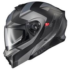 Scorpion EXO-GT930 Modular Motorcycle Helmet Morph Phantom Black/Grey Size M picture