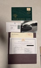 1999 Jaguar XKR Select Edition Delivery Portfolio Certification Literature picture