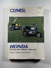 Clymer Service Repair Manual Honda 50-110cc OHC Singles 1965-1999 M310-13 picture