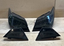 VLAND Pair LED Tail Lights For 2011-2014 Hyundai Sonata Sedan Smoked Rear Lamps picture