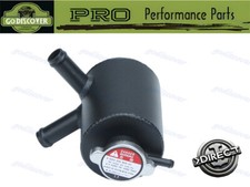 0.45l Universal Tank Aluminum Radiator Coolant Expansion Overflow W/ Cap Bottle picture